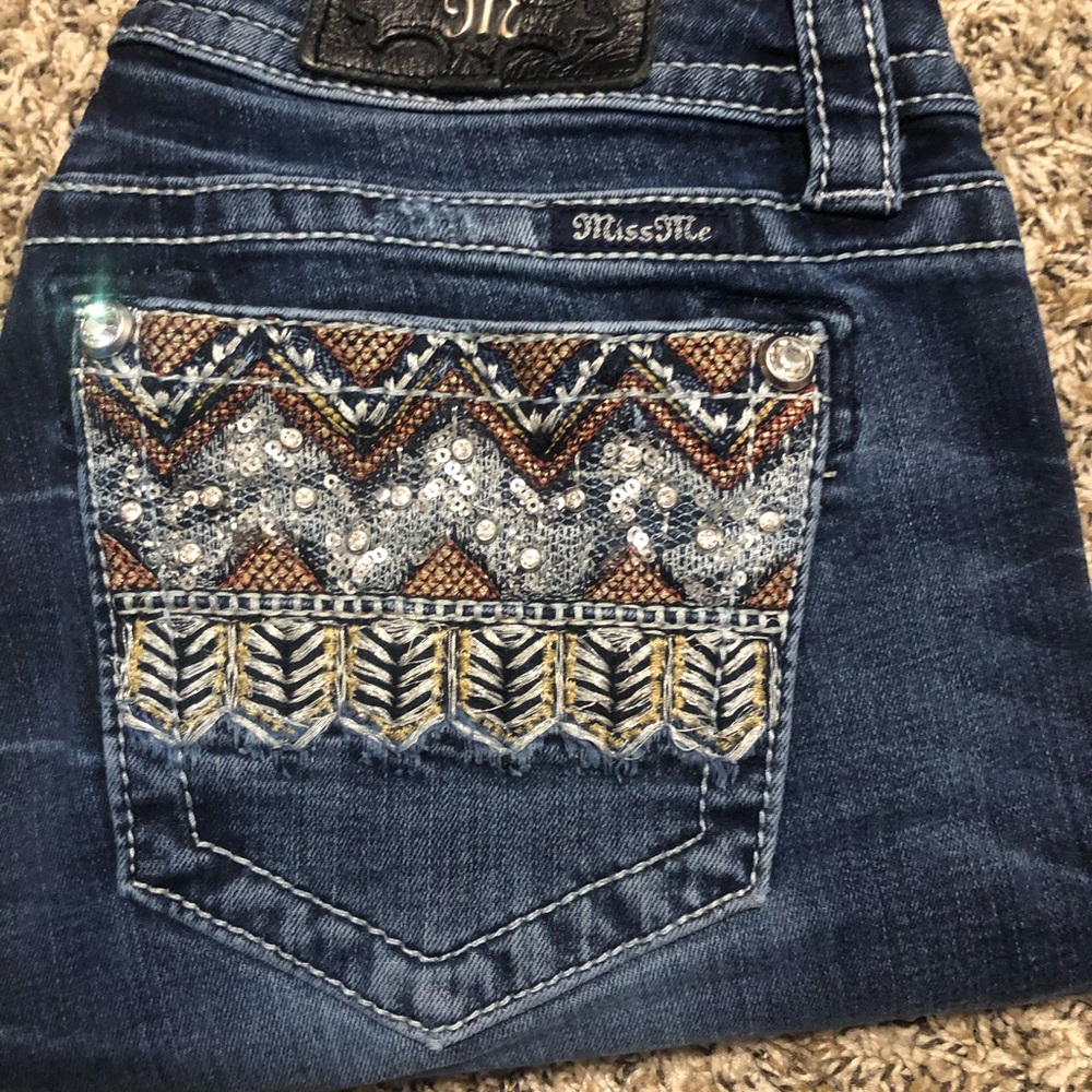 Size 28 Miss Me slim boot